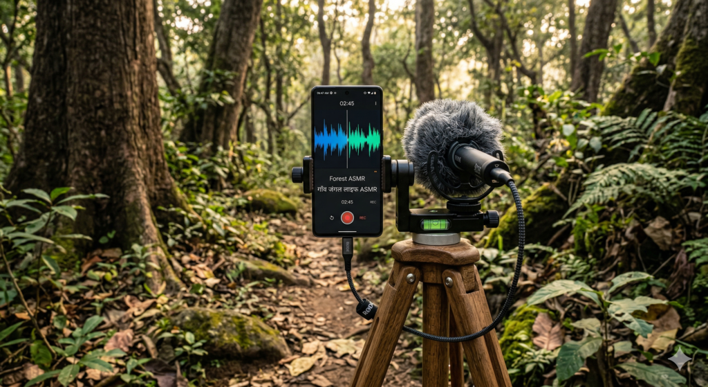 Recording nature AI tools GaonJungleLife